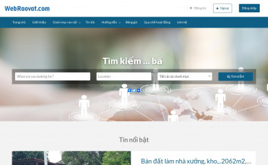 webraovat.com screenshot
