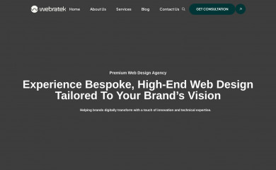 webratek.co.uk screenshot
