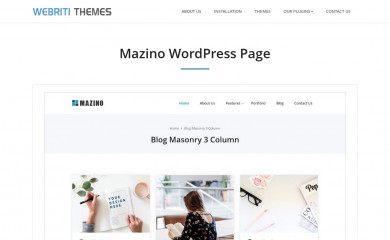Mazino screenshot
