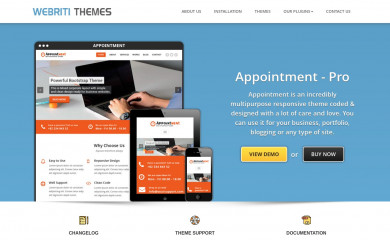 https://webriti.com/appointment/ screenshot