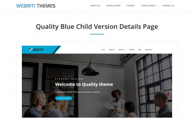 Quality blue screenshot