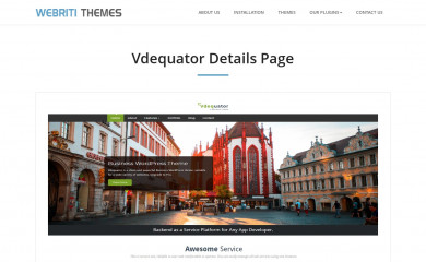 https://webriti.com/vdequator-details-page/ screenshot