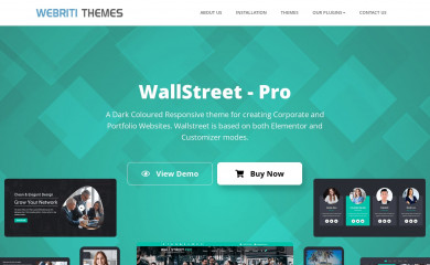 https://webriti.com/wallstreet/ screenshot