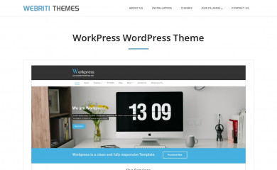 WorkPress screenshot