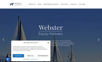 webstercapital.com screenshot