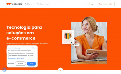 webstore.net.br screenshot