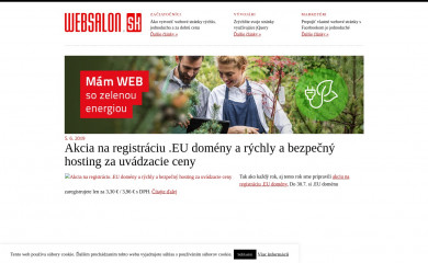 websalon.sk screenshot