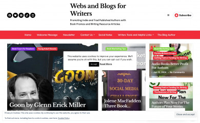 websandblogsforwriters.com screenshot