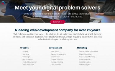 http://websolutions.com/ screenshot