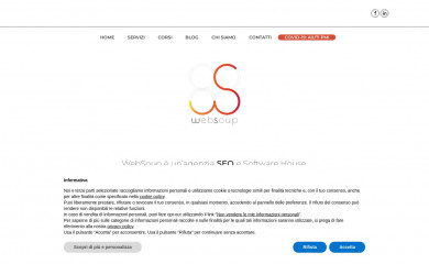 https://www.websoup.it screenshot