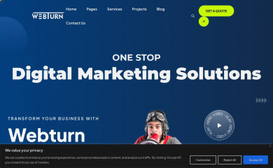 webturn.in screenshot