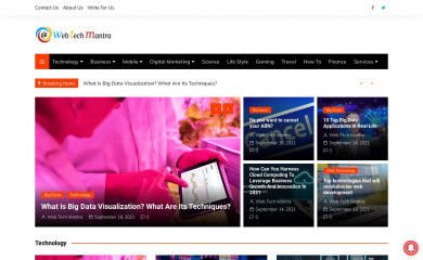 webtechmantra.com screenshot