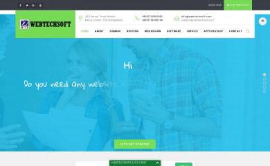 webtechsoft.com screenshot