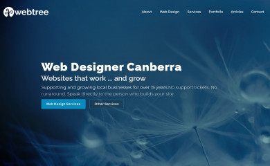 http://www.webtree.com.au screenshot