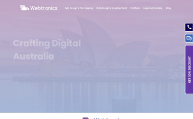 webtronics.com.au screenshot