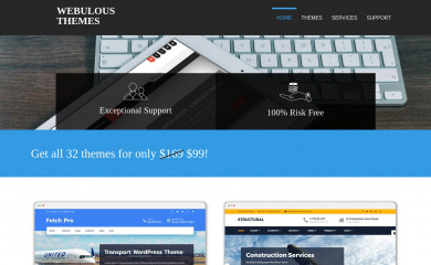 https://www.webulousthemes.com/modulus/ screenshot