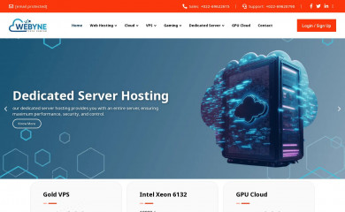 webyne.com screenshot