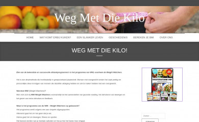 wegmetdiekilo.com screenshot