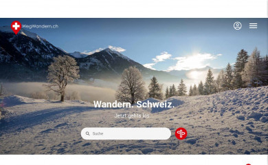 wegwandern.ch screenshot