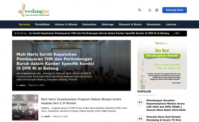 wedangjaekendal.com screenshot