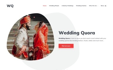 weddingquora.com screenshot