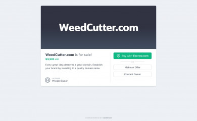 weedcutter.com screenshot