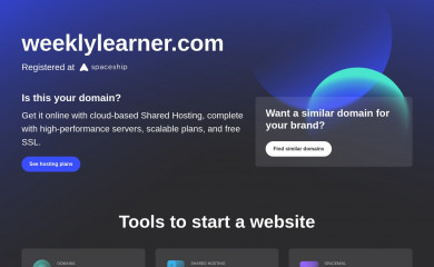 weeklylearner.com screenshot