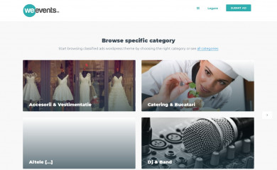 weevents.ro screenshot