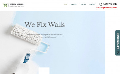 wefixwalls.com.au screenshot