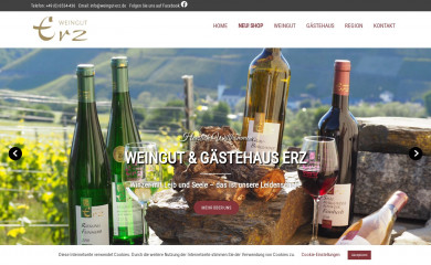 weingut-erz.de screenshot