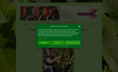 weingut-suenner.de screenshot