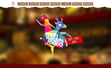 weihnachtsrodeo.de screenshot