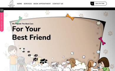 weirtonpetspa.com screenshot