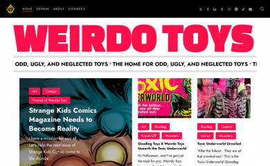weirdotoys.com screenshot