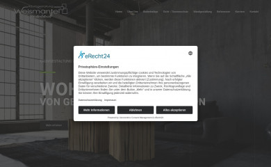 weismantel-raumgestaltung.de screenshot