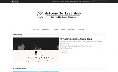 welcometolastweek.de screenshot