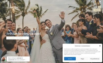 welcomeweddings.com.br screenshot