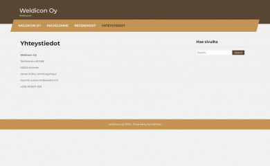 weldicon.fi screenshot