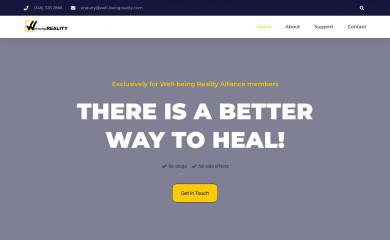 well-beingreality.com screenshot