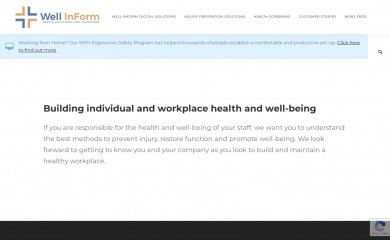 wellinform.com.au screenshot