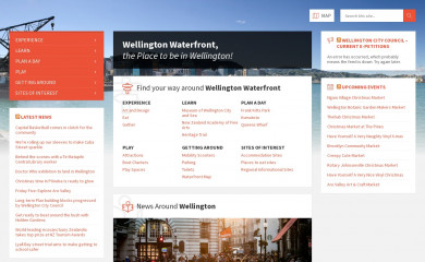 wellingtonwaterfront.co.nz screenshot
