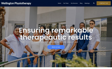 wellingtonphysio.com screenshot