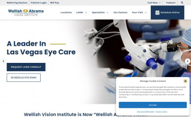 wellishvision.com screenshot