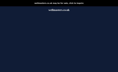 wellmasters.co.uk screenshot
