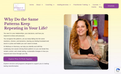 wellnessinharmony.com screenshot