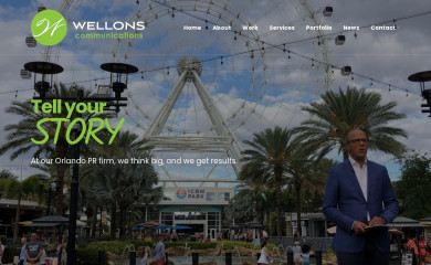 wellonscommunications.com screenshot