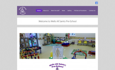 wellsallsaintspreschool.com screenshot