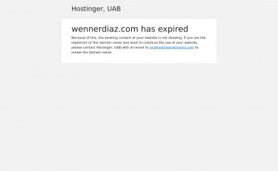 wennerdiaz.com screenshot