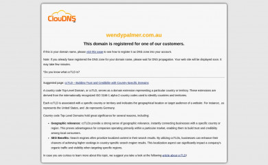 wendypalmer.com.au screenshot