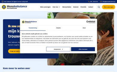 wensambulance.nl screenshot